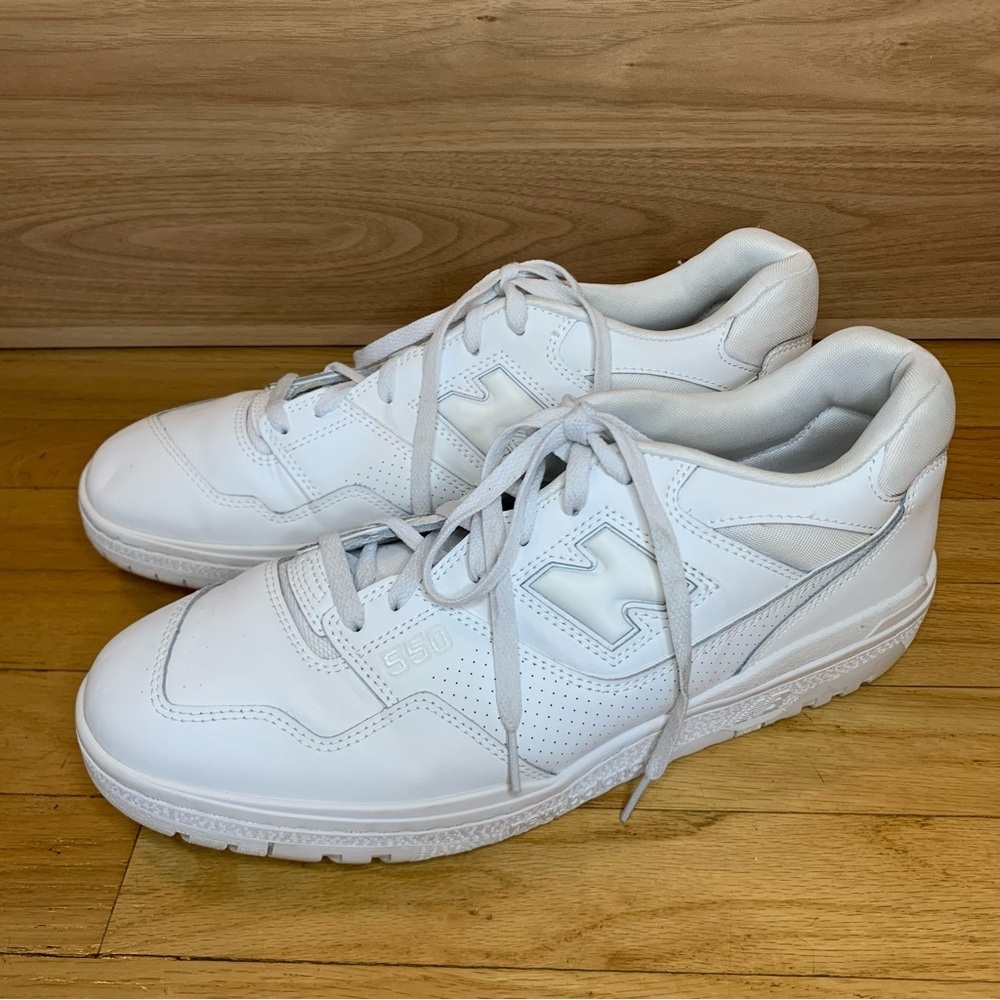New Balance 550 White Men's Sneakers - Size 13